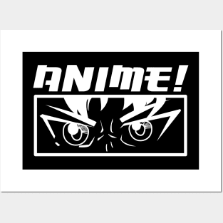 Anime Eyes Posters and Art